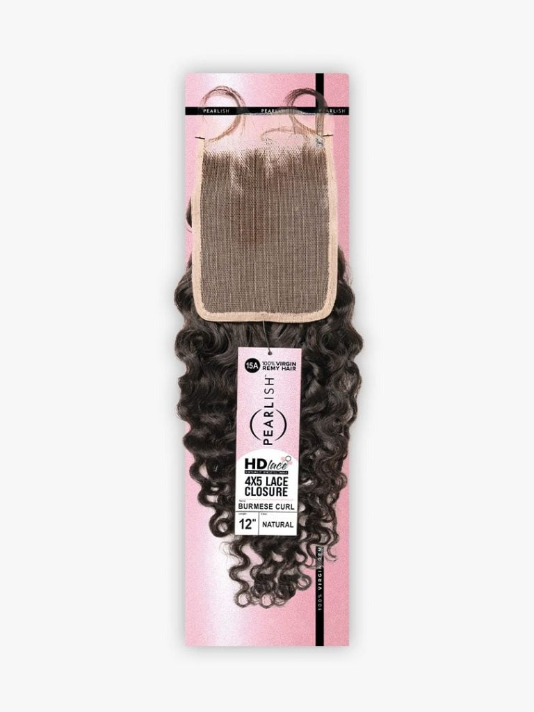 Lace Closure - BURMESE CURL 12" (4"x5")