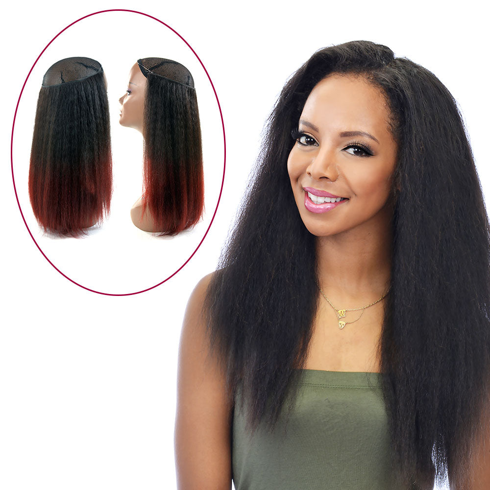 Magic Extensions in Kinky Straight - ITALIAN MINK® 100% Human Hair