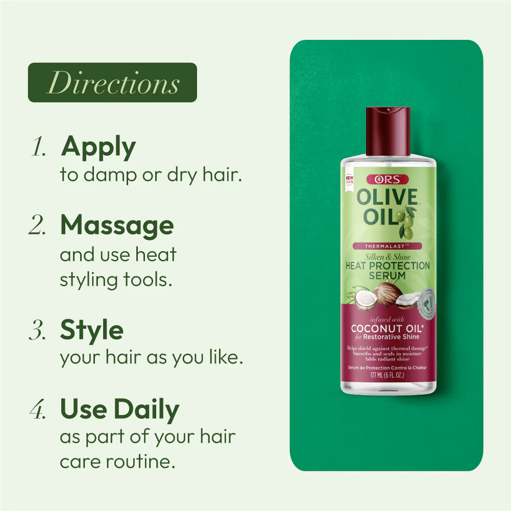 OLIVE OIL HEAT PROTECTION SERUM