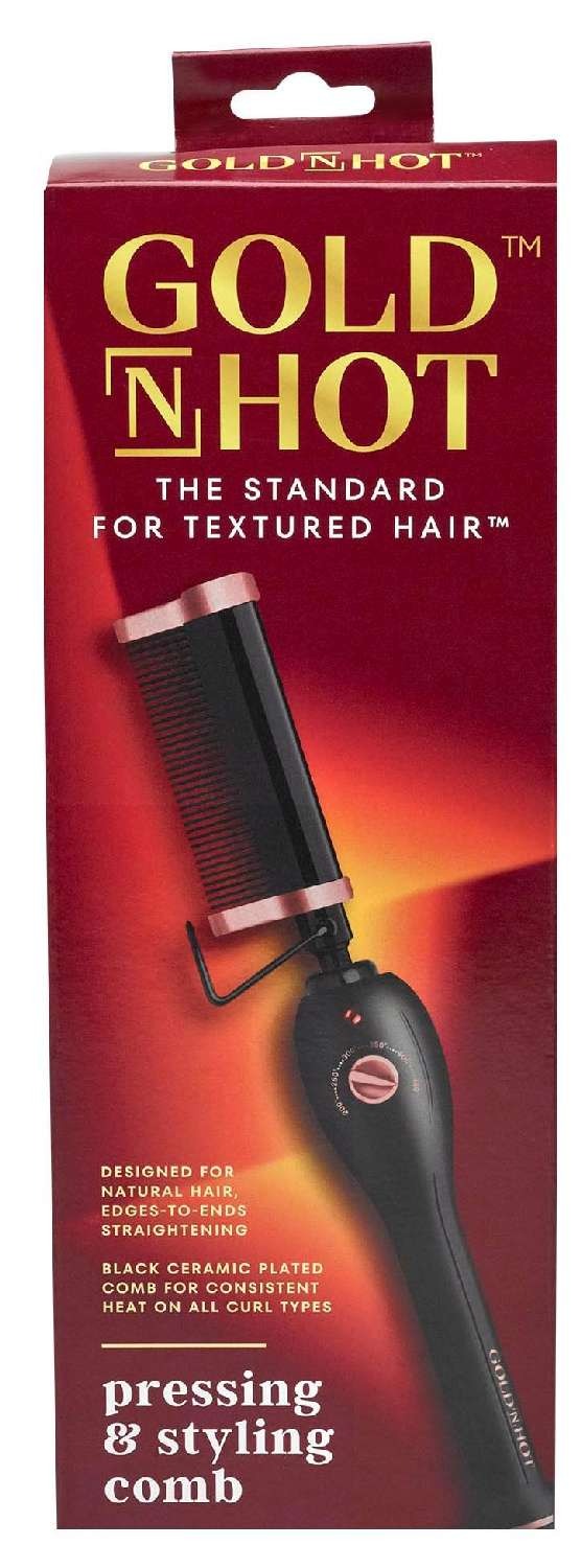 GOLD N HOT PRESSING COMB