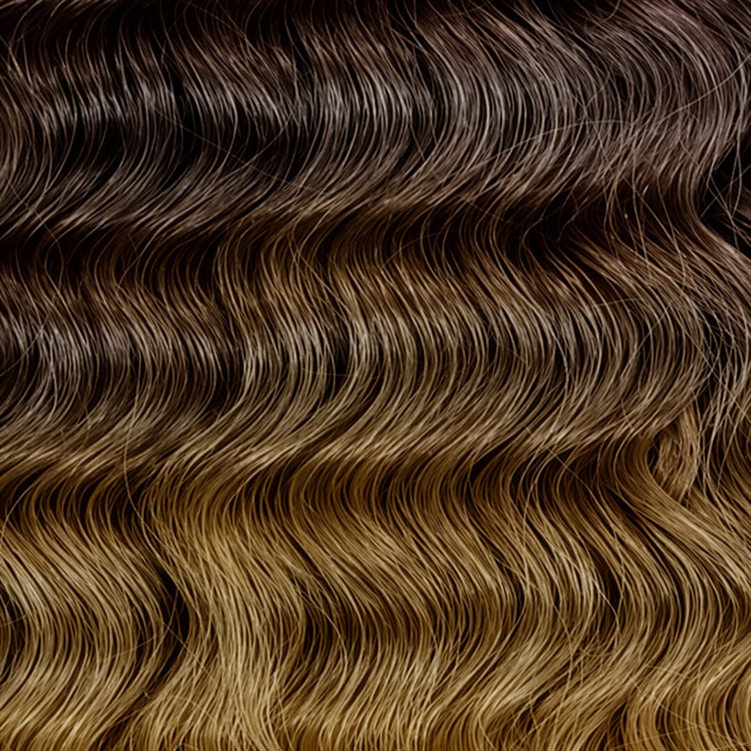 Dark Medium Brown / Light Auburn