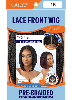 BOX BRAID BOB 12" (4"X4")