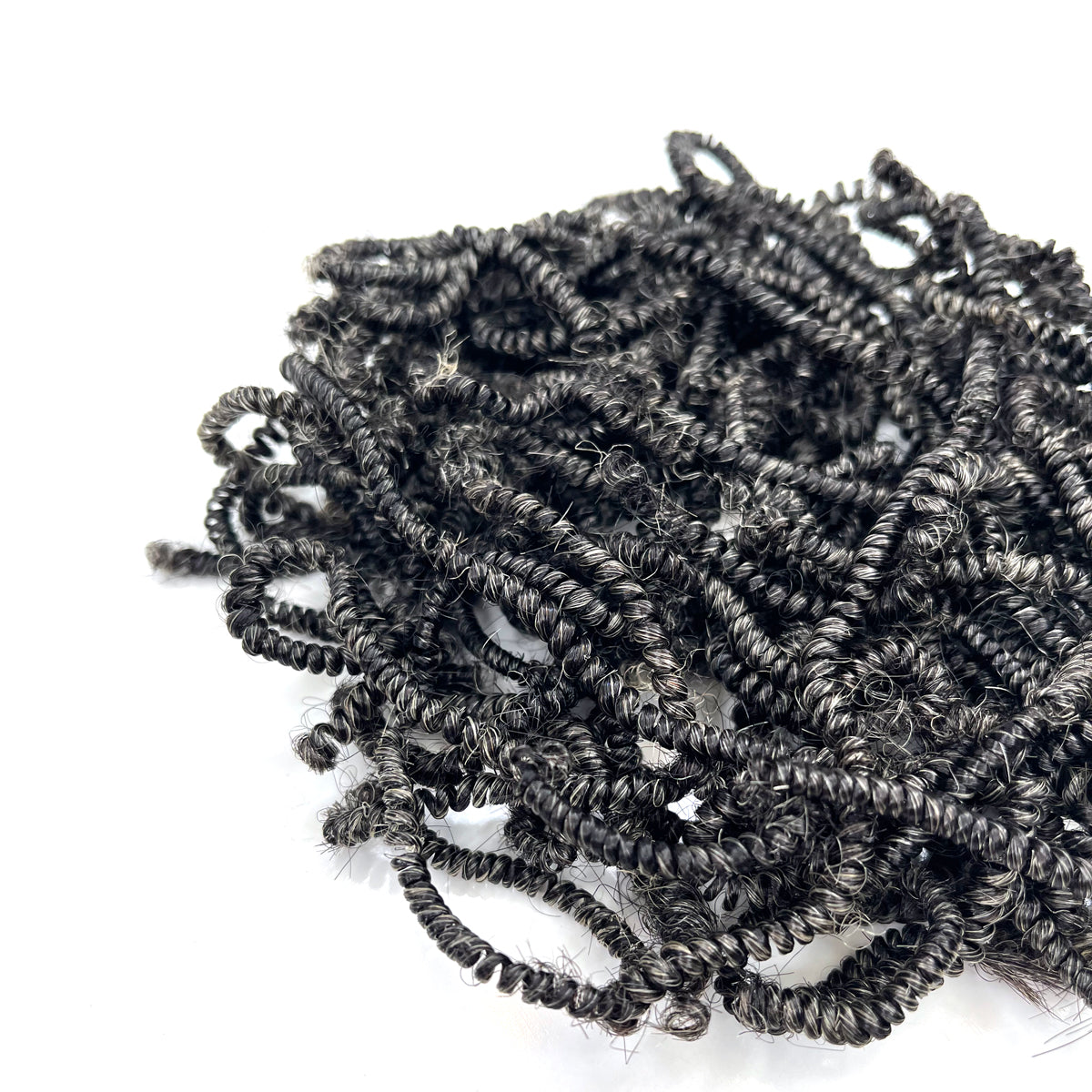 Tight Afro Kinky Bulk for Braiding (Coiled)