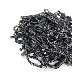 Tight Afro Kinky Bulk for Braiding (Coiled)