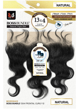Lace Frontal - Curly 12" (13"x4")