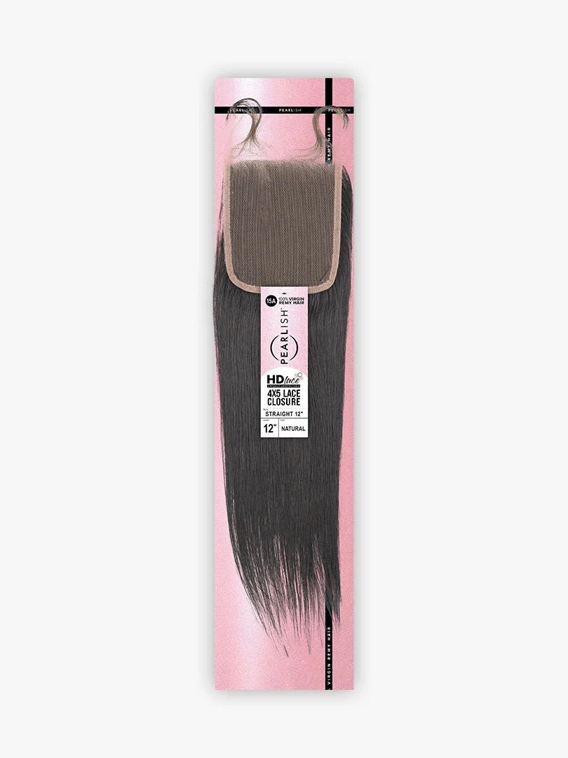 Lace Closure - STRAIGHT 12" (4"x5")