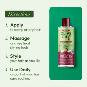 OLIVE OIL HEAT PROTECTION SERUM