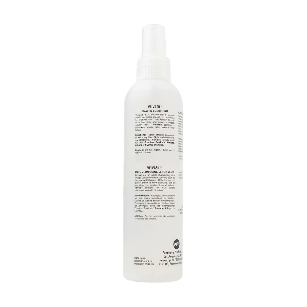 VELVASIL SPRAY CONDITIONER