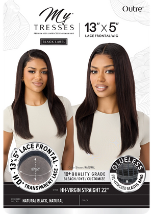 VIRGIN STRAIGHT 22" (13"x4")