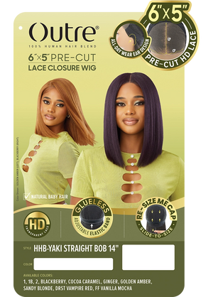 YAKI STRAIGHT BOB 14" (6"X5")