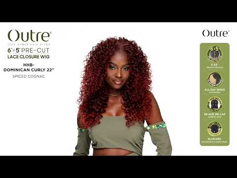 DOMINICAN CURLY 22" (6"X5")