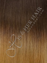 Dark Medium Brown / Honey Blonde
