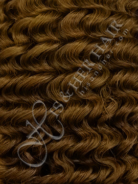 Medium Ash Brown  (curly wave pattern)