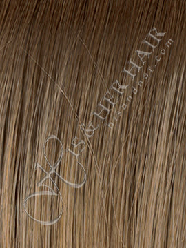 SS Champagne-Medium Blonde highlighted with Golden Blonde, Golden Brown roots