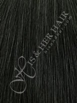 Off Black with Gray ( 20-25% gray synthetic)