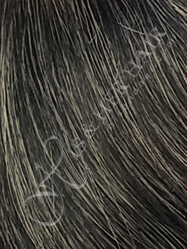 Med. Brown mixed w/ 10-15% gray yaki