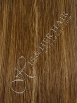 Light Brown w/Strawberry Blonde highlight