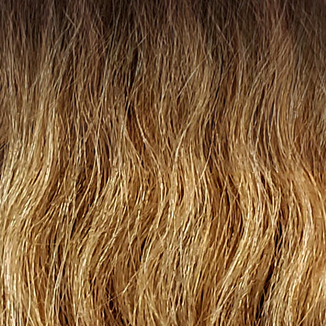 Medium Ash Brown Root / Honey Blonde / Light Pale Blonde