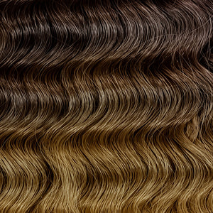 Dark Medium Brown / Light Auburn