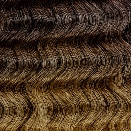 Dark Medium Brown / Light Auburn