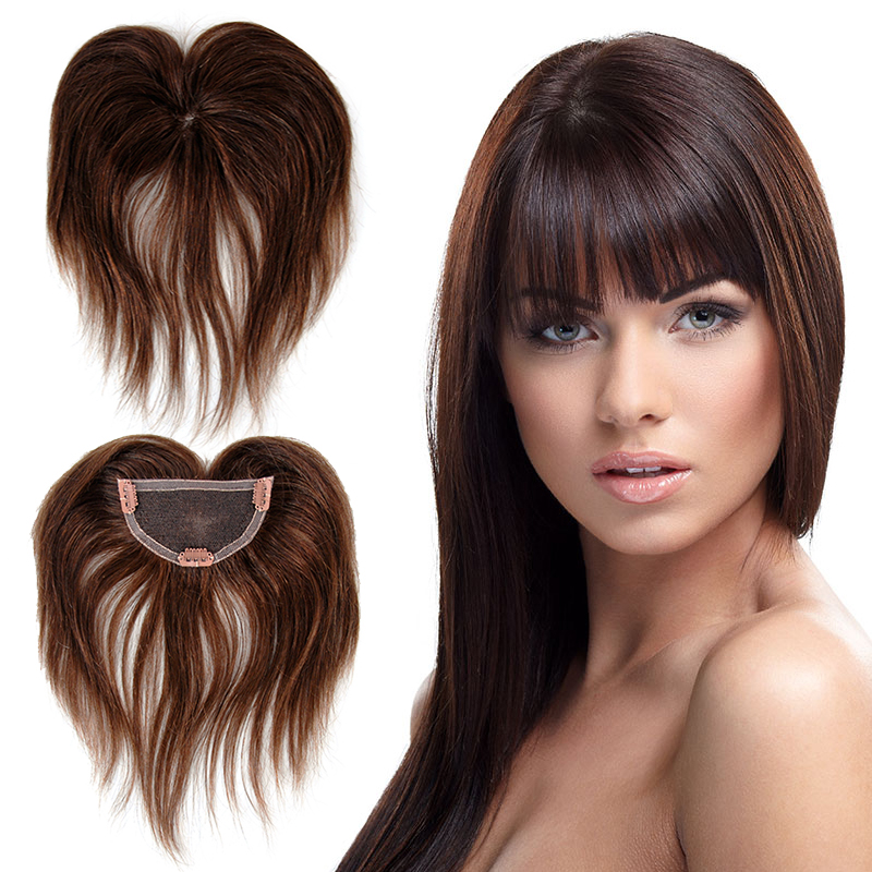 Thin Air Fringe Bangs Hair Clip On In Front Hairpiece Fake Hair Extensions  Fz5  Fruugo IN